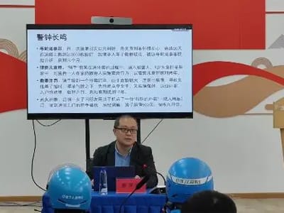 “护航蓝骑士”首场公益普法活动在京启动，国咨律师走进骑士驿站